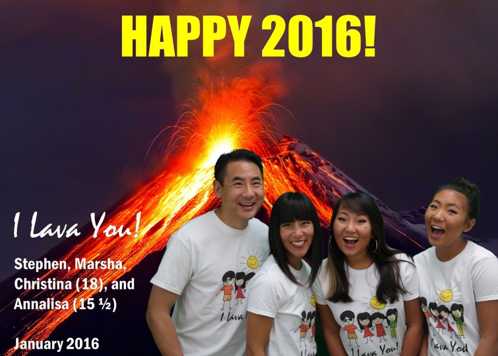 Pao Family and a Volcano